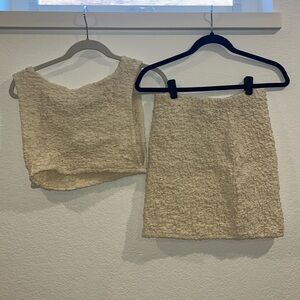 Free People NWT Cream Set